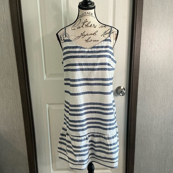 Gap Striped Sleeveless Dress Size Medium - Picture 1 of 11